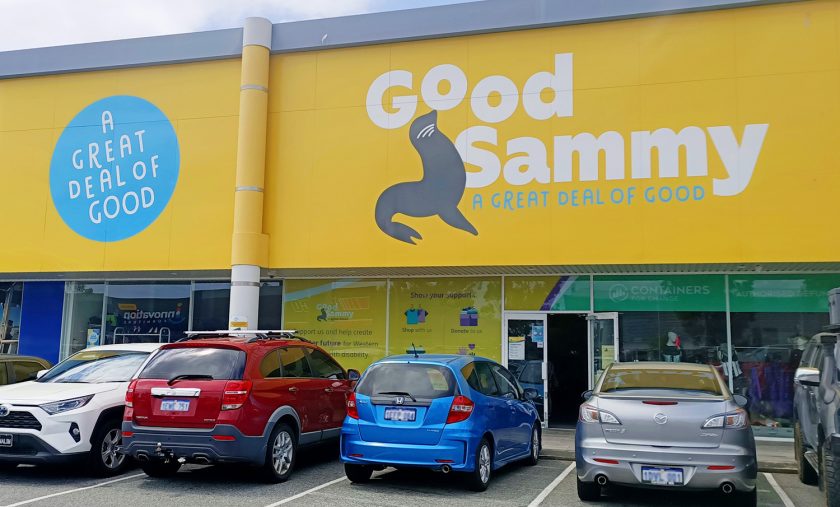 Belmont Good Sammy shop front